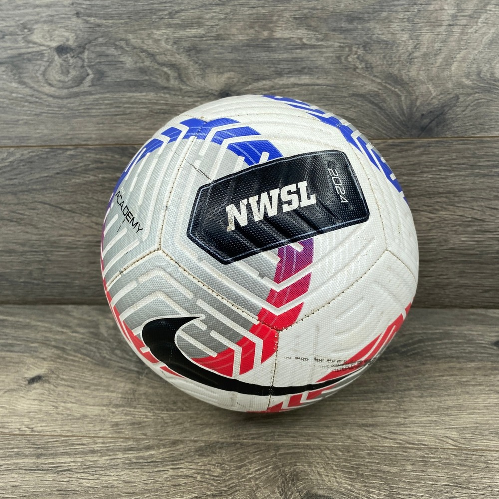 Nike Academy Soccer Ball Unisex Size 4 White 2024 NWSL Aerowsculp
